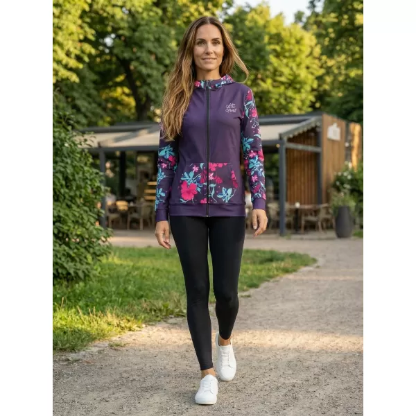  Женска суитчър на Zip Premium ALTISPORT VOJ/ALW063MI02 FUCHSIA 