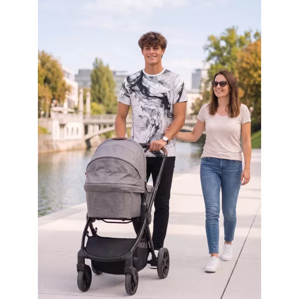  Мъжки функционални t -риза премия ALTISPORT VOJ/ALM071TR01 БЯЛ -И -BLACK 