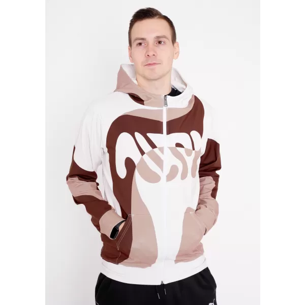 Мъжки суичър на Zip Premium ALTISPORT VOJ/ALM056MI02 БРАУН 