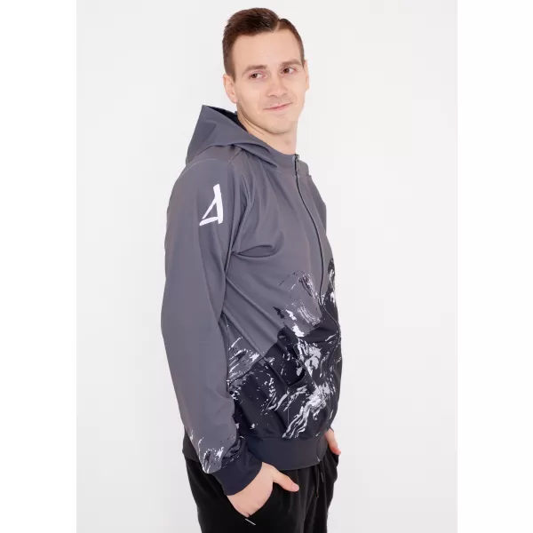  Мъжки суичър на Zip Premium ALTISPORT VOJ/ALM059MI02 СИВО 