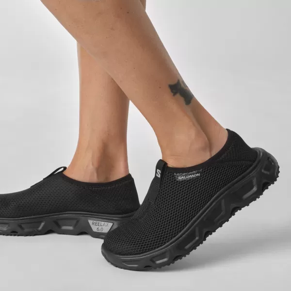  Дамски обувки SALOMON REELAX MOC 6.0 W L47111800 ЧЕРНО/ЧЕРНО/СПЛАВ 