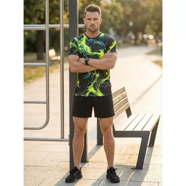  Мъжки функционални t -риза премия ALTISPORT VOJ/ALM071TR01 ВМС-ЖЪЛТО 