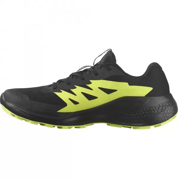  Мъжки обувки SALOMON ALPHAGLIDE GTX L47802000 ЧЕРНО/СПЛАВ/ОСТРО ЗЕЛЕНО 