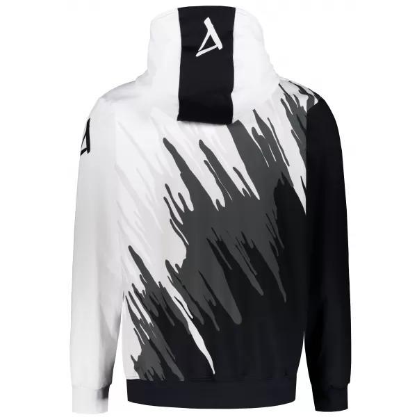  Мъжки суичър на Zip Premium ALTISPORT VOJ/ALM006MI02 ЧЕРНО И БЯЛО 