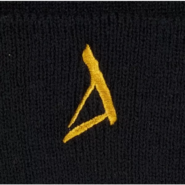  Зимна шапка ALTISPORT ALU002315 ЧЕРНО И ЗЛАТНО 