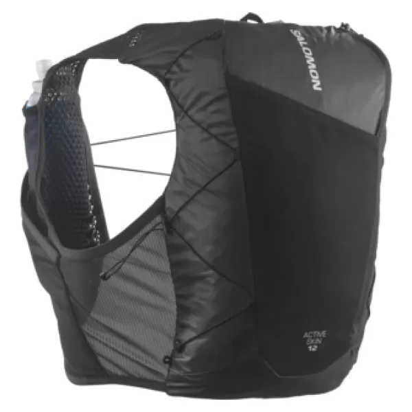  Мъжка раница SALOMON ACTIVE SKIN 12 SET LC2177400 ЧЕРЕН/МЕТАЛ 