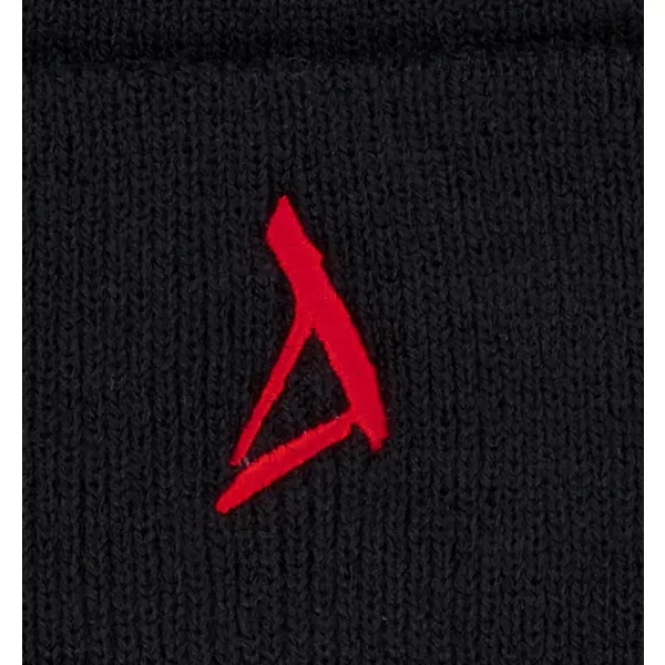  Зимна шапка ALTISPORT ALU002315 ЧЕРНО И ЧЕРВЕНО 