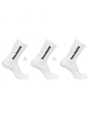Чорапи SALOMON EVERYDAY CREW 3-PACK LC2086000 БЯЛ/БЯЛ/БЯЛ