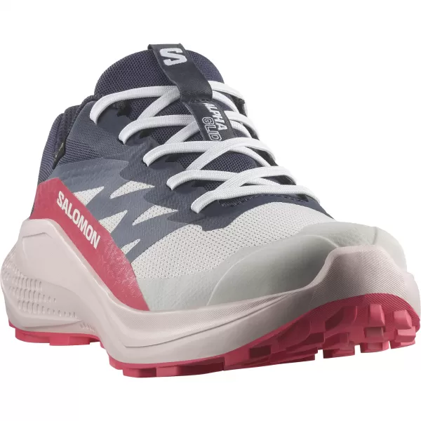  Дамски обувки SALOMON ALPHAGLIDE GTX W L47802300 ЛУННА СКАЛА/СИНИ НОЩИ/ЧЕРВЕНО ЧЕРВЕНО 