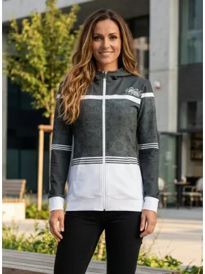 Женска суитчър на Zip Premium ALTISPORT VOJ/ALW023MI02 СИВО