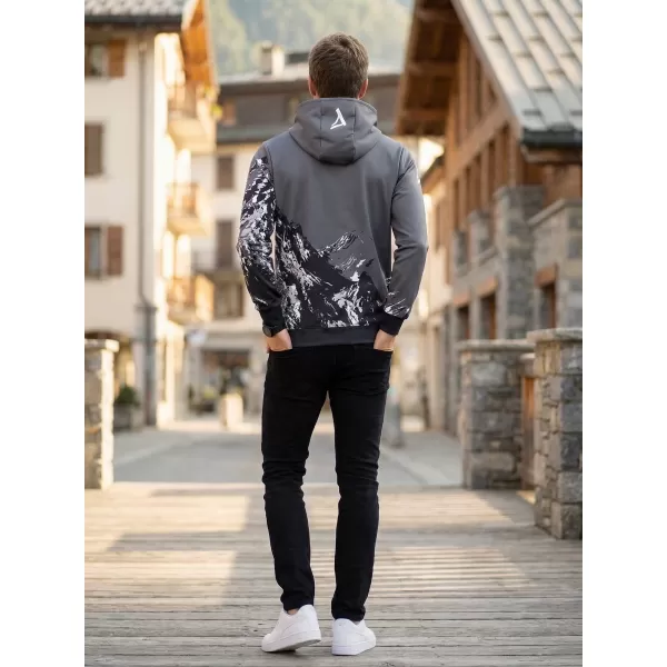 Мъжки суичър на Zip Premium ALTISPORT VOJ/ALM059MI02 СИВО 