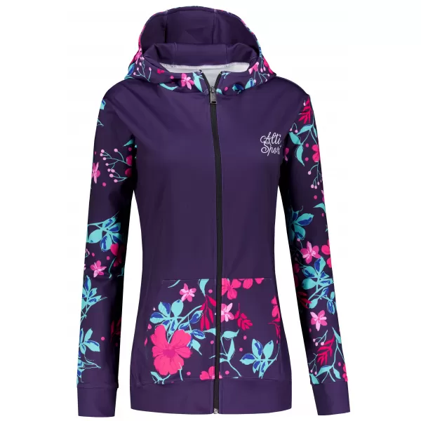  Женска суитчър на Zip Premium ALTISPORT VOJ/ALW063MI02 FUCHSIA 