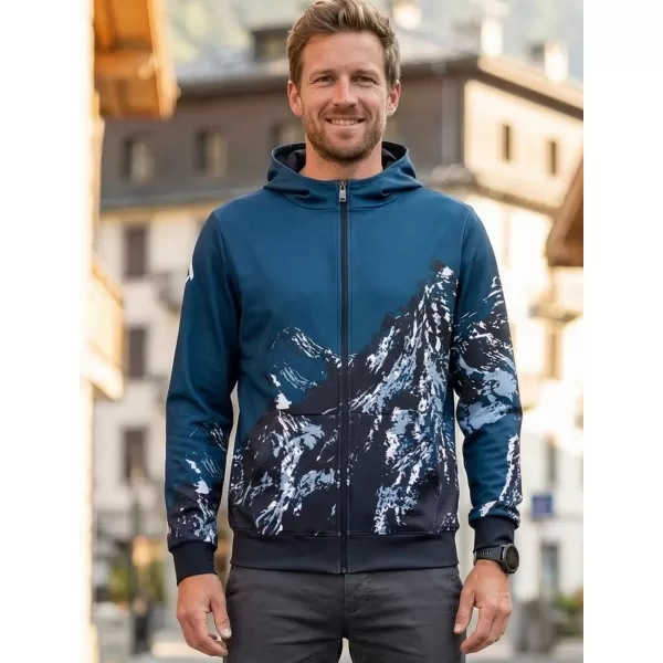  Мъжки суичър на Zip Premium ALTISPORT VOJ/ALM059MI02 ВМС 