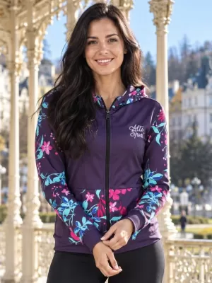 Женска суитчър на Zip Premium ALTISPORT VOJ/ALW063MI02 FUCHSIA
