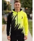 Мъжки суичър на Zip Premium ALTISPORT VOJ/ALM006MI02 ЧЕРНО -ЙОУЛО