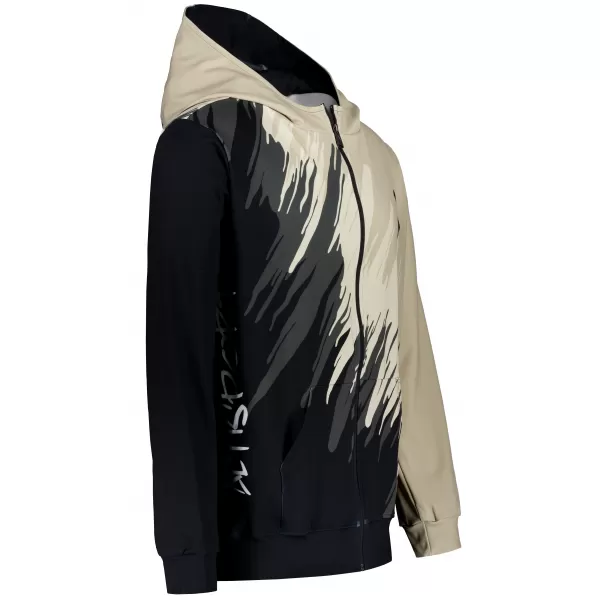  Мъжки суичър на Zip Premium ALTISPORT VOJ/ALM006MI02 ЧЕРНО -BROWN 