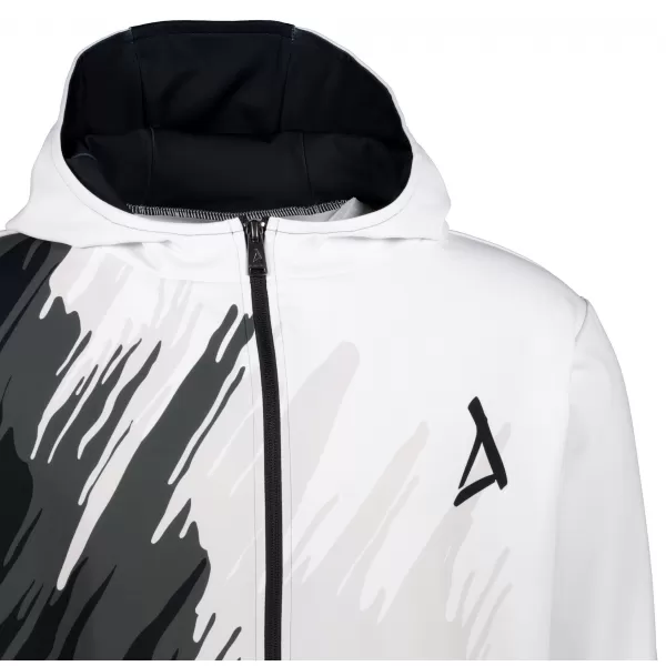  Мъжки суичър на Zip Premium ALTISPORT VOJ/ALM006MI02 ЧЕРНО И БЯЛО 