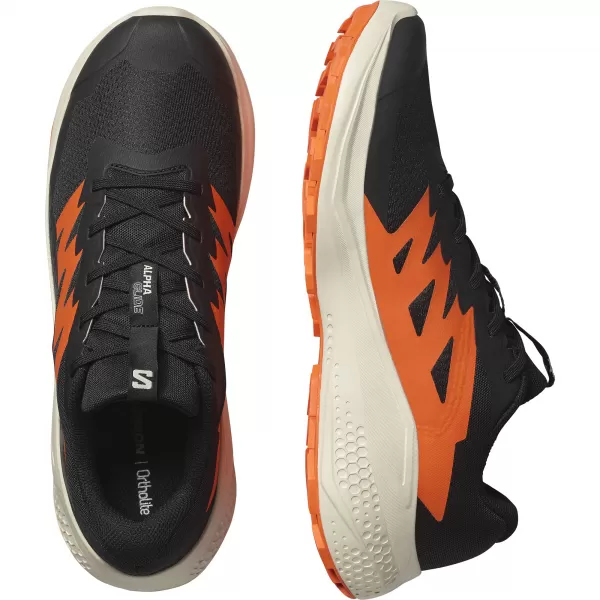  Мъжки обувки SALOMON ALPHAGLIDE L47801100 ЧЕРНО/ДЪЖДОВЕН ДЕН/ЧЕРВЕНО ОРАНЖЕВО 