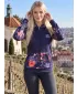 Женска суитчър на Zip Premium ALTISPORT VOJ/ALW063MI02 ТЪМНО ЛИЛАВО