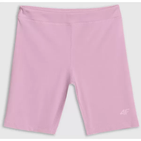  Детски еластични шорти 4F JWSS25TFSTF041 СВЕТЛО РОЗОВО 