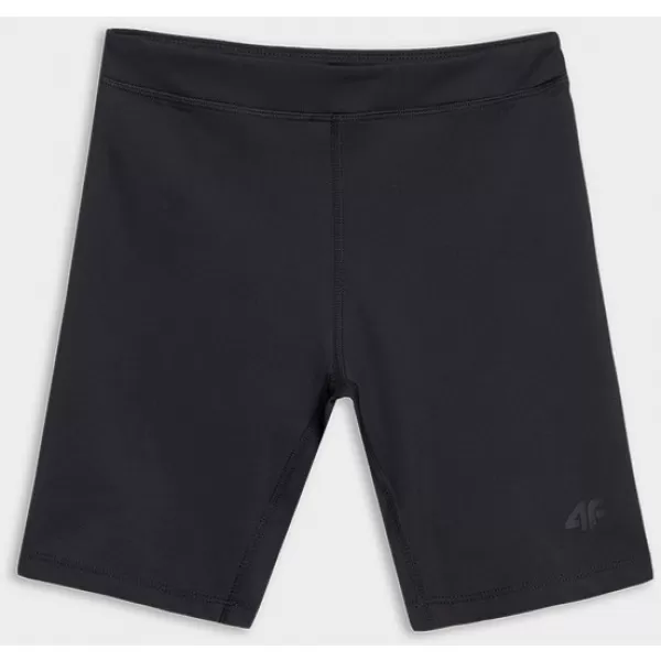  Детски еластични шорти 4F JWSS25TFSTF041 ДЪЛБОКО ЧЕРНО 