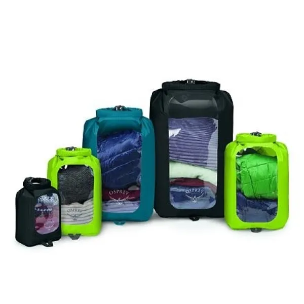  Калъф OSPREY DRY SACK 35 W/WINDOW LIMON GREEN 