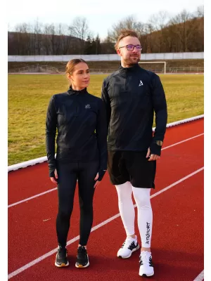 Дамски спортен суичър премиум плюс ALTISPORT VOJ/ALW072MI04 ЧЕРЕН