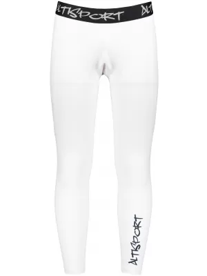 Мъжки дълъг премиум спортен клин ALTISPORT VOJ/ALM000LEG01 БЯЛО