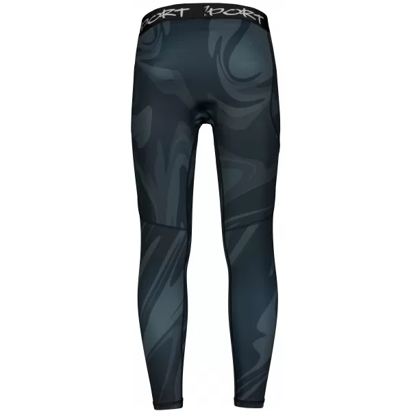  Мъжки дълъг премиум спортен клин ALTISPORT VOJ/ALM072LEG01 ЧЕРЕН 