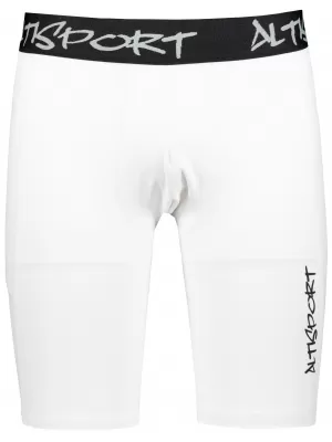 Мъжки спортен клин над коляното premium ALTISPORT VOJ/ALM000LEG02 БЯЛО