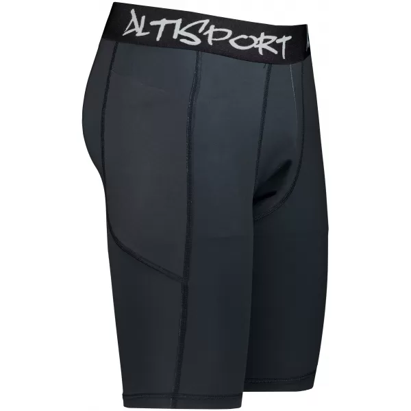  Мъжки спортен клин над коляното premium ALTISPORT VOJ/ALM000LEG02 ЧЕРЕН 