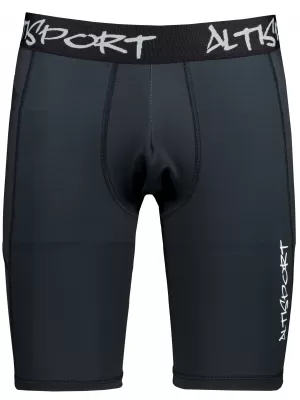 Мъжки спортен клин над коляното premium ALTISPORT VOJ/ALM000LEG02 ЧЕРЕН