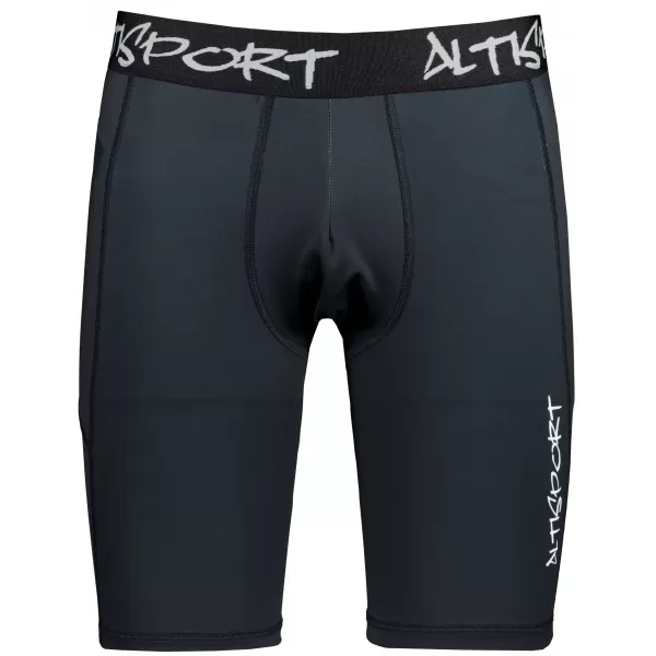  Мъжки спортен клин над коляното premium ALTISPORT VOJ/ALM000LEG02 ЧЕРЕН 