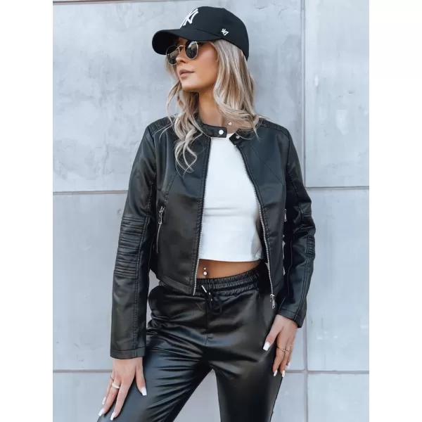 Дамско яке DSTREET CHIC STYLE TY3897 ЧЕРНО 