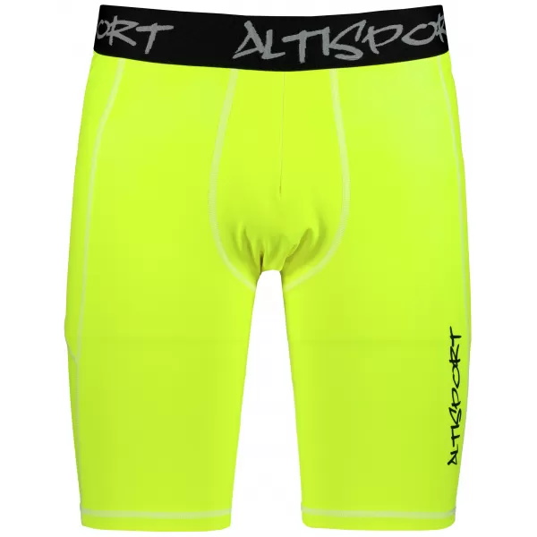  Мъжки спортен клин над коляното premium ALTISPORT VOJ/ALM000LEG02 ФЛУОРО-ЖЪЛТО 