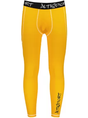 Мъжки дълъг премиум спортен клин ALTISPORT VOJ/ALM000LEG01 ОРАНЖЕВО