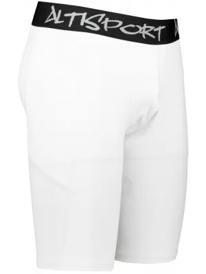 Мъжки спортен клин над коляното premium ALTISPORT VOJ/ALM000LEG02 БЯЛО