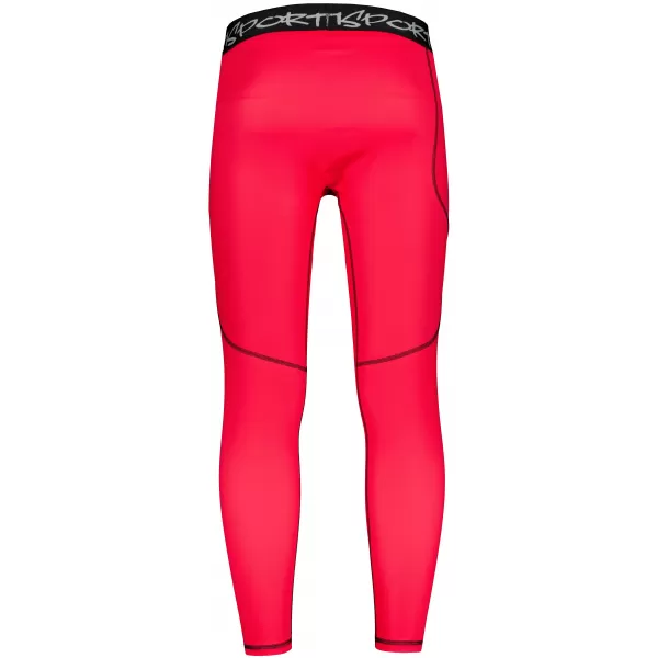  Мъжки дълъг премиум спортен клин ALTISPORT VOJ/ALM000LEG01 ЧЕРВЕНО 