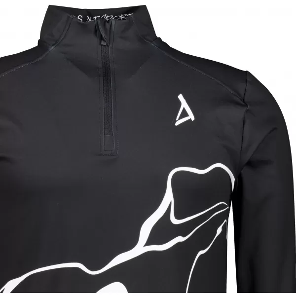  Мъжки спортен суичър премиум плюс ALTISPORT VOJ/ALM073MI04 ЧЕРЕН 