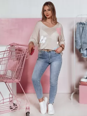 Дамски панталони DSTREET LIMORE UY2348 СВЕТЛО СИНЬО
