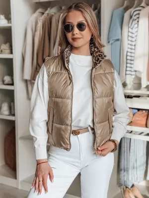Жилетка DSTREET CHIPUFF TY4825 КАРАМЕЛ