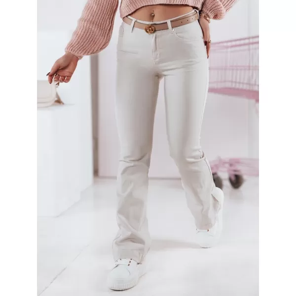  Дамски панталони DSTREET FLAREJOY UY2367 БЕЖОВО 