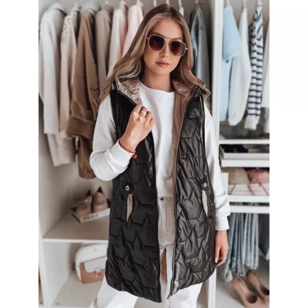  Жилетка DSTREET GLITTI TY4804 ЧЕРНО 
