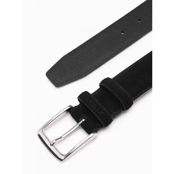  Мъжки пояс OMBRE OU-ACBE-0113 ЧЕРНО 
