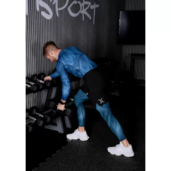  Мъжки дълъг премиум спортен клин ALTISPORT VOJ/ALM072LEG01 КЕРОСИН 