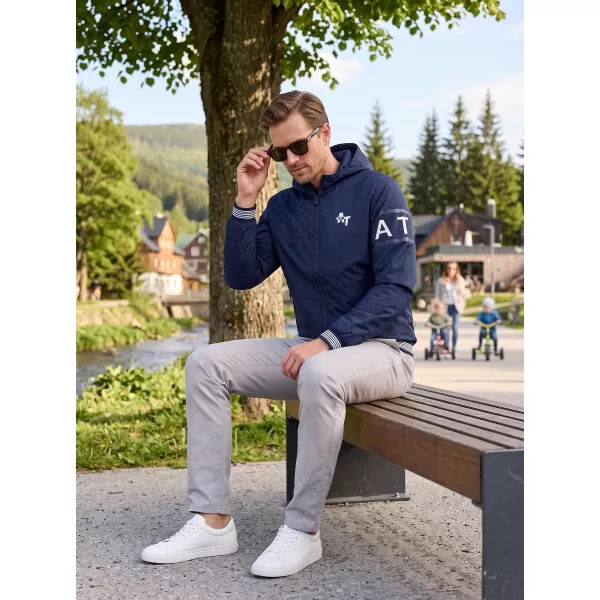  Мъжко яке ALTISPORT EGBERT ТЪМНО СИНЬО 