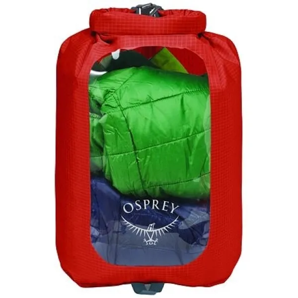  Торба OSPREY DRY SACK 12 W/WINDOW MARS ORANGE 