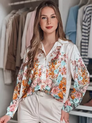 Риза DSTREET BLOSSIVA DY0464 БЕЖОВО