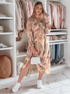 Рокля DSTREET LILOVIE EY2573 БЕЖОВО