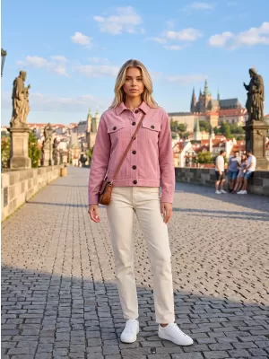 Дамско яке ALTISPORT EVELINA ВИОЛЕТОВ